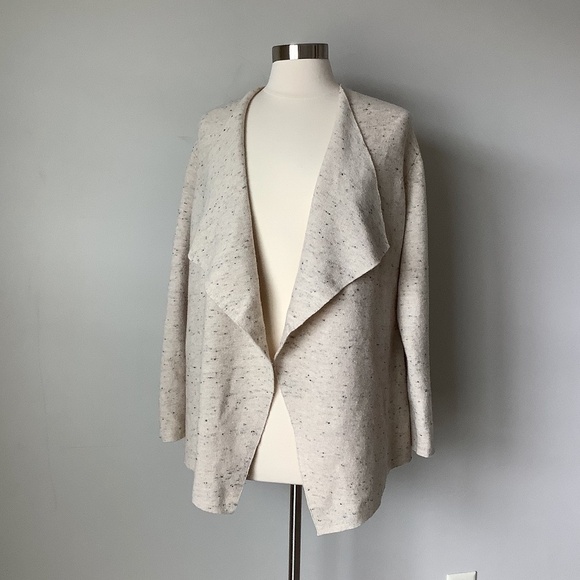 Eileen Fisher Organic Cotton Wool Blend Open Knit Cardigan Sweater MSRP$268 - Picture 6 of 16